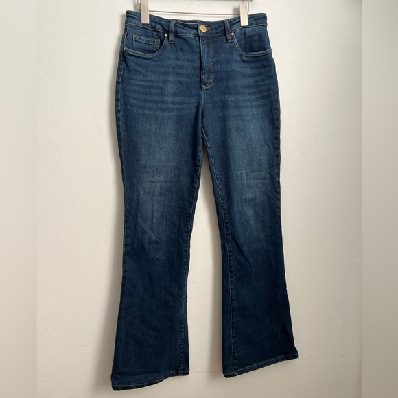 Kut from the Kloth Women's Ana High Rise Fab Ab Flare Jeans - Picture 3 of 13